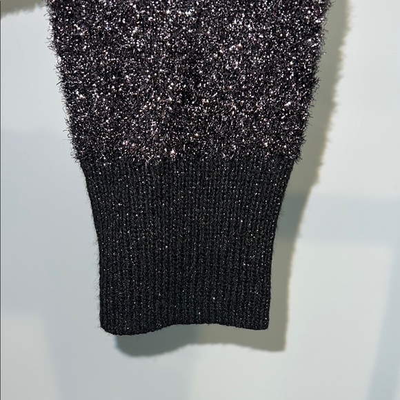 Women's Black Cardigan Sweater - Picture 7 of 7